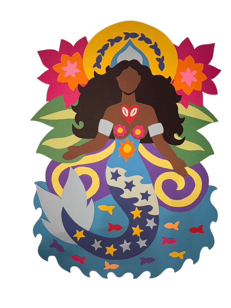 Iemanjá De Cauda by Adriana Meira