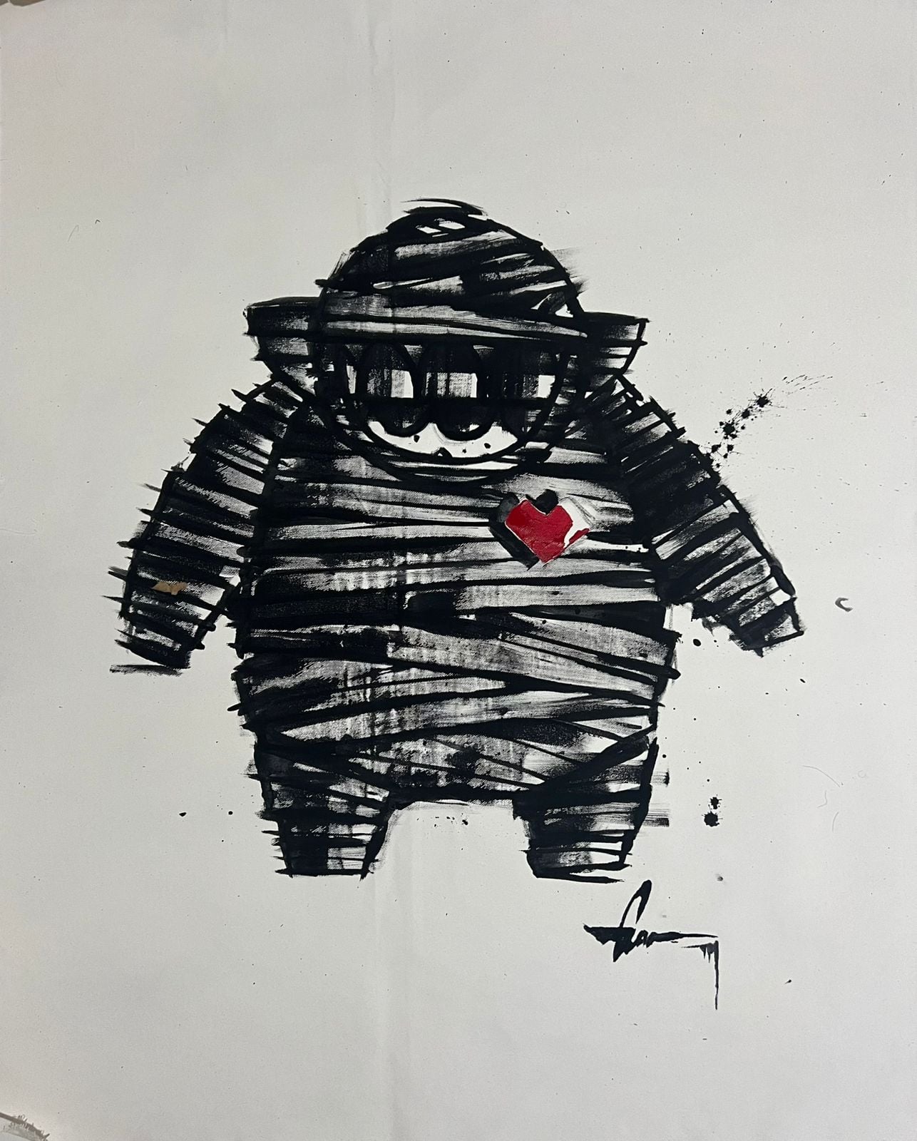 Teeth Arms Out by Guava De Art