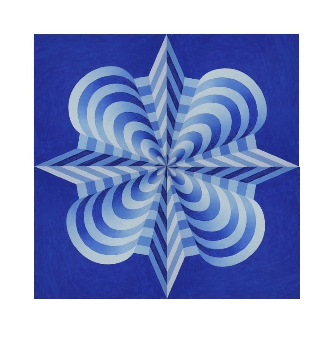 Branco e Azul - Variation by Yuli Geszti