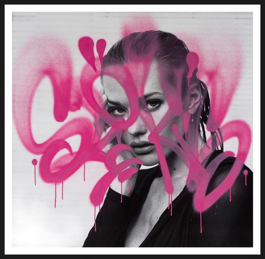 KSYAN PINK PRINT by Rafael Sliks